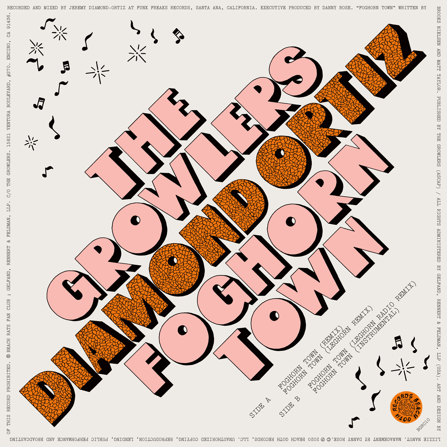 The Growlers Foghorn Album Art Front